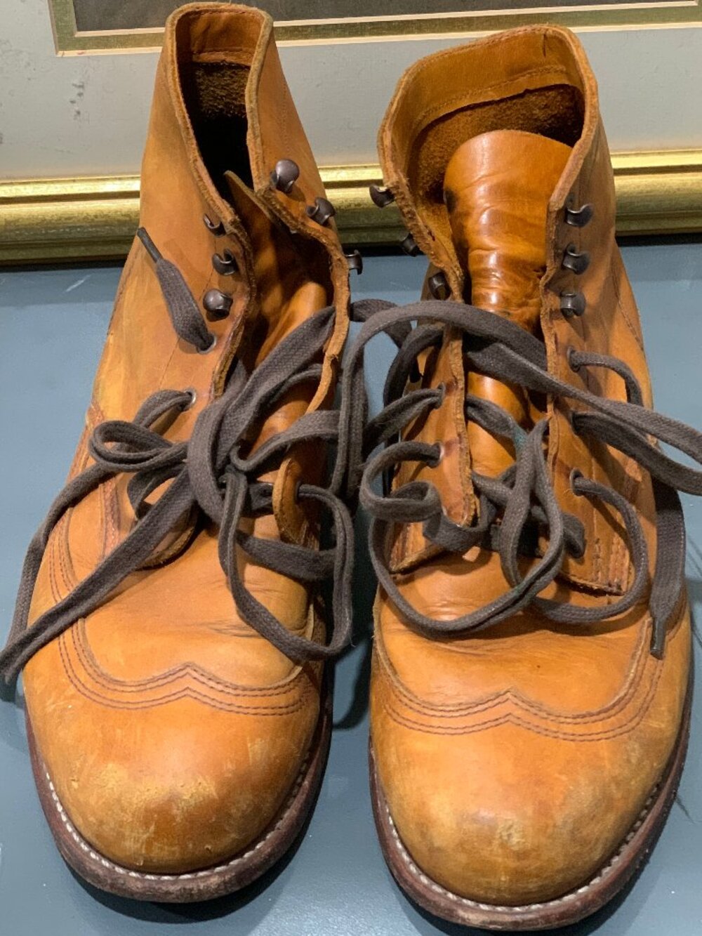 WOLVERINE 1000 MILE ANKLE LEATHER CHUKKA BOOTS SIZE 10
